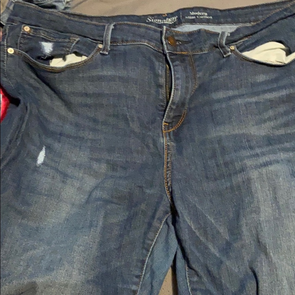 Levi Strauss dark wash jeans